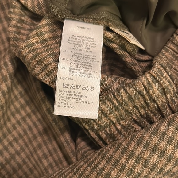 NWT Madewell Huston Tapered Cuffed Pull On Pants - Picture 7 of 9